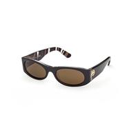 Emilio Pucci Woman Emilio Pucci EP0243 05A Sunglasses Acetate Black Smoke Mask Normal