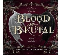 Emily Blackwood Blood So Brutal Paperback Book Emily Blackwood Multicolor