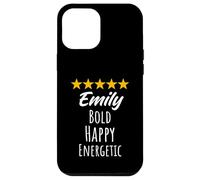 Emily Bod Happy Energetic Inspirational Name Birthday Case for iPhone 12 Pro Max