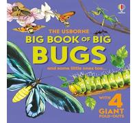 Emily Bone Big Book of Big Bugs Hardback Emily Bone Multicolor