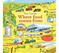 Emily Bone See Inside Where Food Comes From Book Emily Bone Multicolor