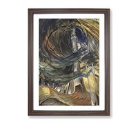 Emily Carr A Victorian Childhood Classic Painting Framed Print | A4 Walnut Framed Wall Art | Ready to Hang | Victorian Historical Picture | Living Room Bedroom Lounge Office