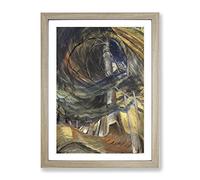 Emily Carr A Victorian Childhood Classic Painting Framed Wall Art Print, Ready to Hang Picture for Living Room Bedroom Home Office Décor, Oak A3 (34 x 46 cm)