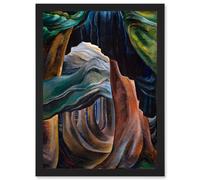 Emily Carr Forest British Columbia Painting Artwork Framed Wall Art Print A4 Artery8 Black One Size