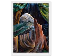 Emily Carr Forest British Columbia Painting Artwork Framed Wall Art Print A4 Artery8 White One Size