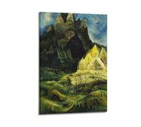 Emily Carr - Reforestation-1 Modern Printed Canvas Wall Art Stylish Photo Painting Decor for Living Space 12x18inch