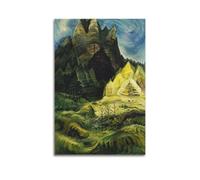 Emily Carr - Reforestation-1 Trendy Artwork Canvas Prints Classic Wall Painting Decor for Modern Homes 08x12inch