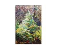Emily Carr Work -《Heof The Forest》 Printed Posters Canvas Wall Art Decorative Bedroom Modern Home Print Picture Artworkss 16x24inch(40x60cm)
