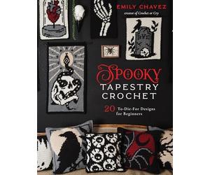 Emily Chavez - Spooky Tapestry Crochet 20 To-Die-For Designs for Beg - D245z