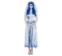 Emily Corpse Bride Fancy Dress Costume Ladies Medium - UK 12-14