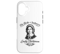 Emily Dickinson Belle of Amherst Flower Case for iPhone 16