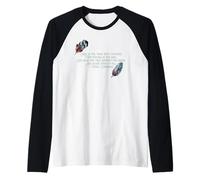 Emily Dickinson Hope Thing Feathers Literary Quote T-Shirt Raglan Baseball Tee