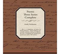 Emily Dickinson Poems Three Series Complete Paperback Book Emily Dickinson Multicolor