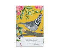 Emily Dickinson Quote Poetry (3) Vintage Style Poster Set - Wall Decor, Aesthetic Canvas Painting for A Cozy Homer 16x24inch(40x60cm)