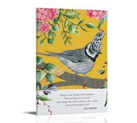 Emily Dickinson Quote Poetry (3) Vintage Style Poster Set - Wall Decor, Aesthetic Canvas Painting for A Cozy Homer 24x36inch(60x90cm)