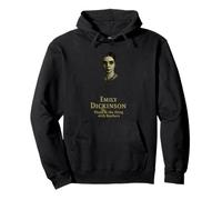Emily Dickinson Romantic Gothic Inner World Poet Pullover Hoodie