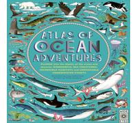 Emily Hawkins Atlas of Ocean Adventures Hardback Book Emily Hawkins Multicolor