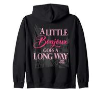 Emily in Paris A Little Bonjour Zip Hoodie