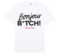 Emily in Paris Bonjour Comfort Colors Adult Heavyweight T-Shirt