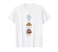 Emily in Paris Cafe Croissant Couture Illustration TV Show T-Shirt