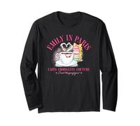 Emily in Paris Cafés Croissants and Couture C'est Magnifique Long Sleeve T-Shirt