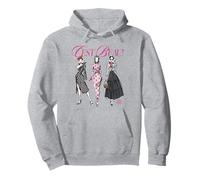 Emily in Paris C'est Beau! Watercolor Fashion Sketch Pullover Hoodie