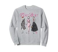 Emily in Paris C'est Beau! Watercolor Fashion Sketch Sweatshirt