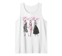 Emily in Paris C'est Beau! Watercolor Fashion Sketch Tank Top