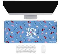 Blue Sky Designs Jumbo Desk Mat – Emily in Paris, Office & Gaming Pad, Non-Slip, Smooth Surface