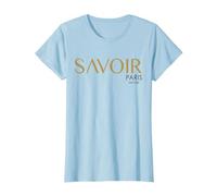 Emily in Paris Savoir T-Shirt, Women, Baby Blue, Medium