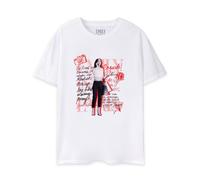 Emily In Paris Women's Short Sleeved T-Shirt | White | Official | Size: XL Emily In Paris White XL