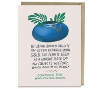 Emily McDowell & Friends Broken Objects Foil Empathy Card (Em & Friends Greeting Cards)