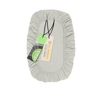Emily´s Check Universal Fitted Cover - Opaque - Extra Elastic 1596.2325, approx. 100 x 100 cm, silver