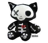 Emily the Strange 20cm Plush Cats (Sabbath/Nee Chee/Mystery/Miles)