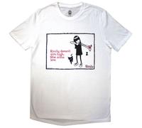 Emily The Strange Aims Low T-Shirt in White | Size: Small Emily The Strange White S