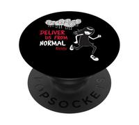 Emily The Strange Deliver Us From Normal PopSockets Adhesive PopGrip