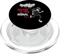 Emily The Strange Deliver Us From Normal PopSockets PopGrip for MagSafe