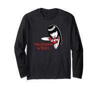 Emily the Strange Emily Poses My Problem Is You Long Sleeve T-Shirt
