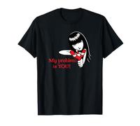 Emily the Strange Emily Poses My Problem Is You T-Shirt