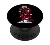 Emily The Strange Flower Power Cat Nap PopSockets Adhesive PopGrip