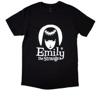 Emily The Strange Unisex T-Shirt: Halo Logo (Medium)