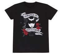 Emily The Strange Men's Not A Crime T-Shirt in Black | Size: Small Emily The Strange Black S