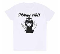Emily The Strange Men's Strange Vibes T-Shirt in White | Size: Medium Emily The Strange White M
