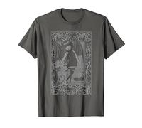 Emily The Strange Night Walker T-Shirt, Men, Asphalt Grey, Small