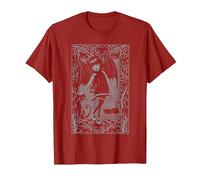 Emily The Strange Night Walker T-Shirt, Men, Cranberry Red, 3X-Large