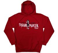 Emily The Strange Pullover Hoodie: Troublemaker OFFICIAL NEW