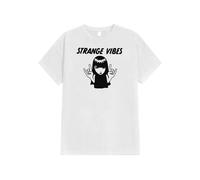 Emily The Strange - Strange Vibes White - T-Shirt - white - L - 100% Cotton L