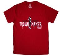 Emily The Strange Unisex T-Shirt: Troublemaker (Small)