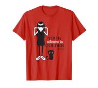 Emily The Strange Your Silence Is Golden Tee T-Shirt
