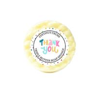 Emily Victoria Body Buffer Triple Butter Soap Sponge 200g - Thank You